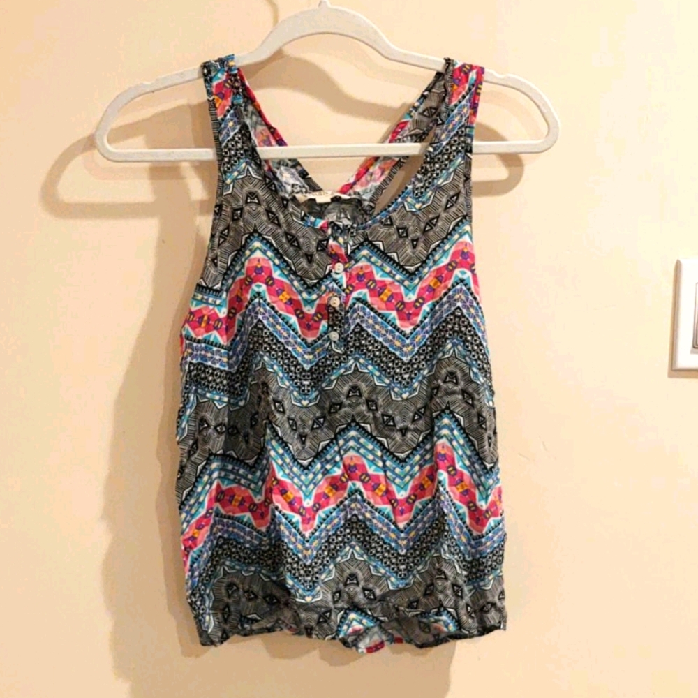 Flowy printed Tank Top